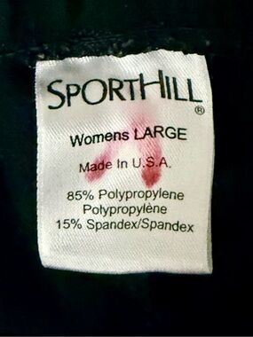 SportHill Women’s Black Track Pants - Large